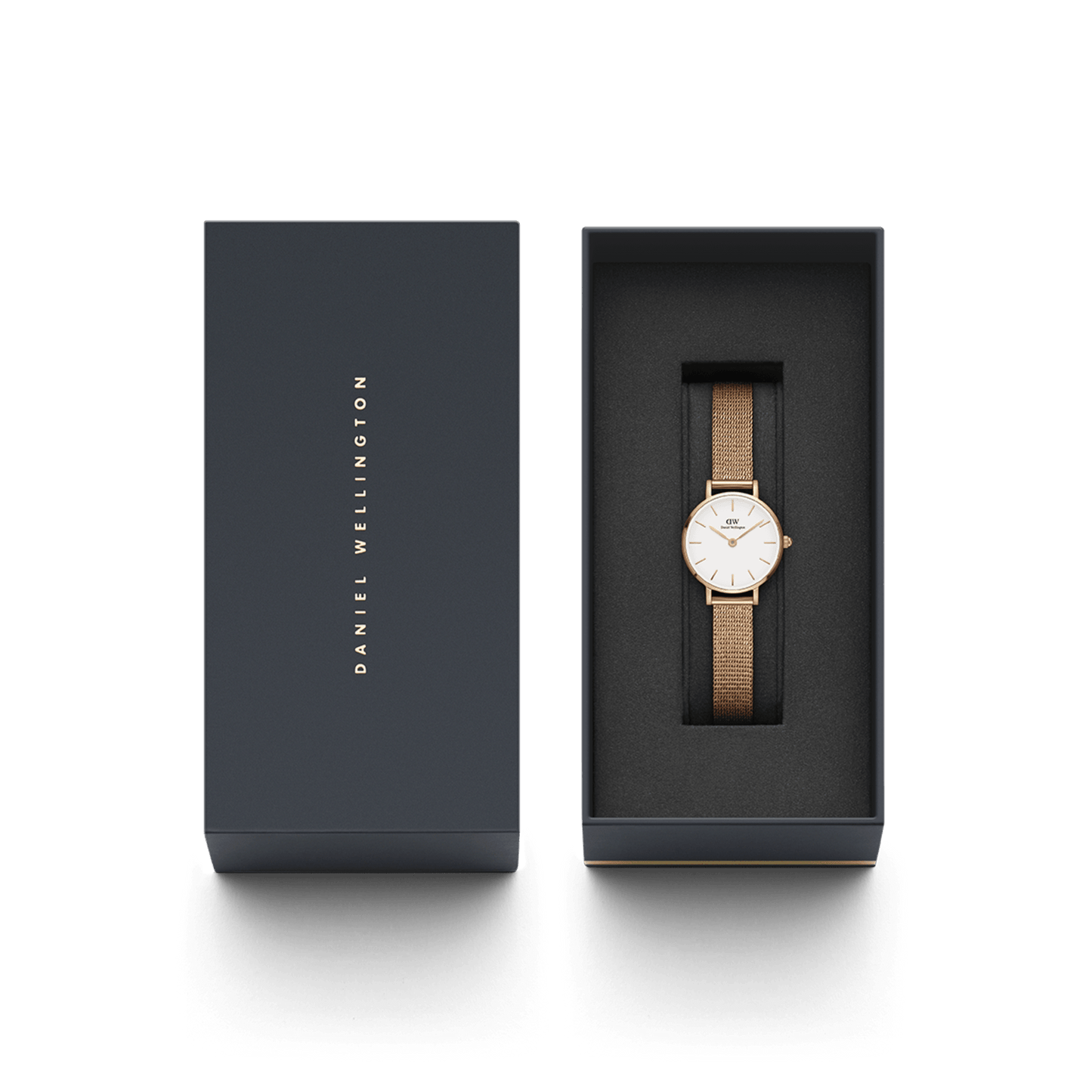 DW Petite Pressed Melrose Rose Gold Watch