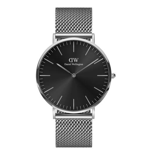 DW Classic Mesh Onyx Watch
