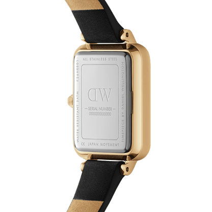 DW Quadro Pressed Sheffield Gold Watch