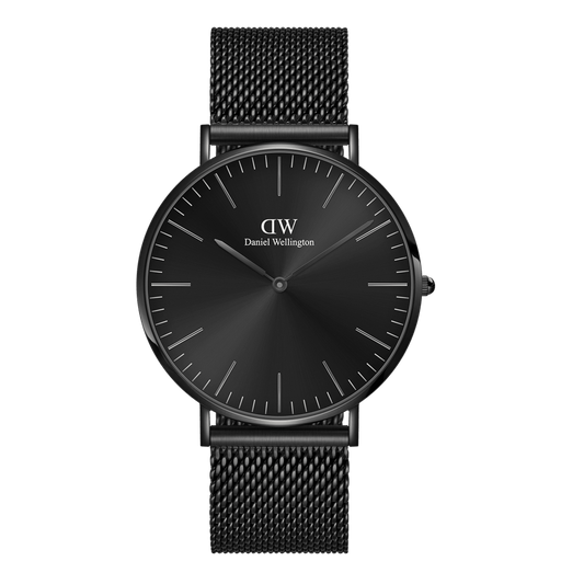 DW Classic Mesh Onyx Black Watch