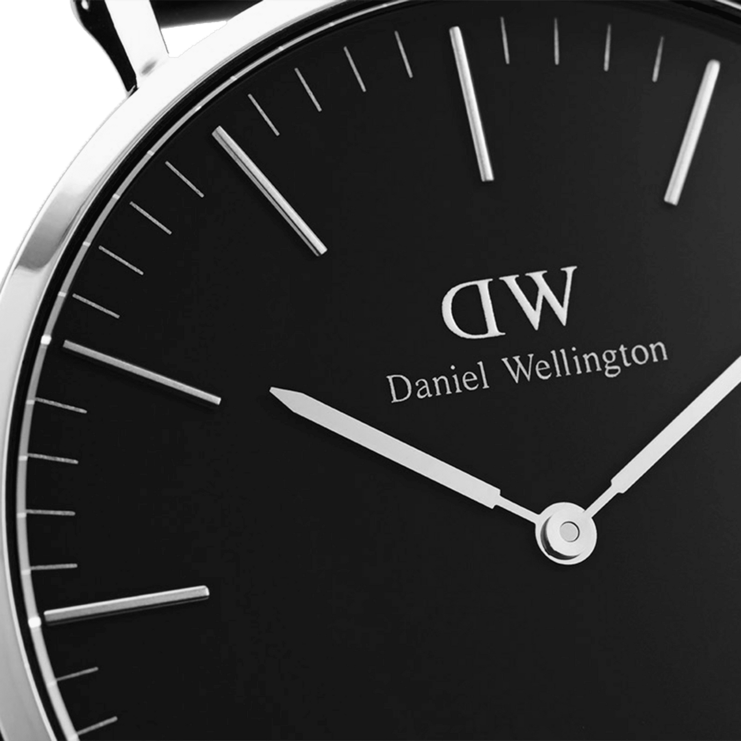 DW Classic Cornwall Black Silver Watch
