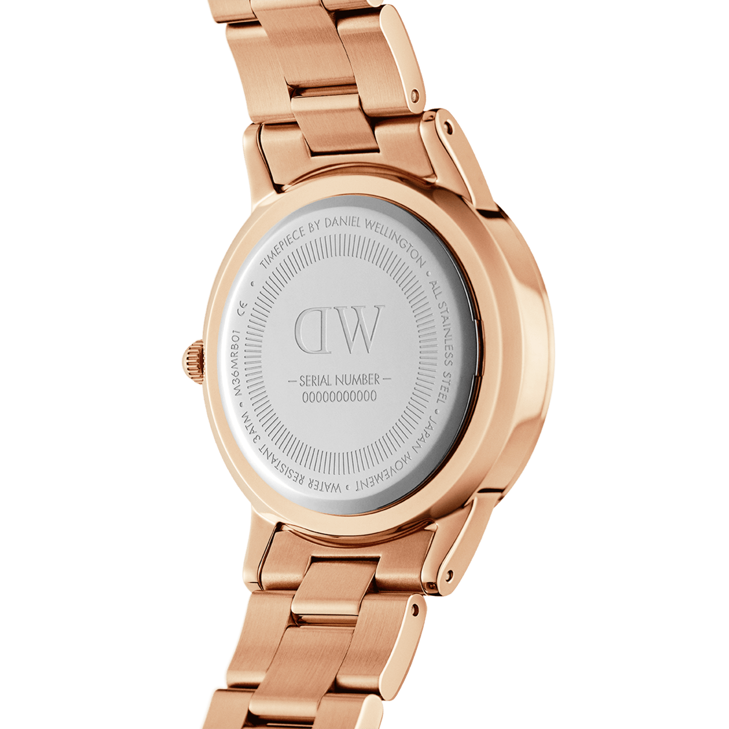 DW Iconic Link Rose Gold Watch