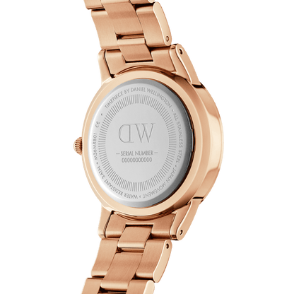 DW Iconic Link Rose Gold Watch