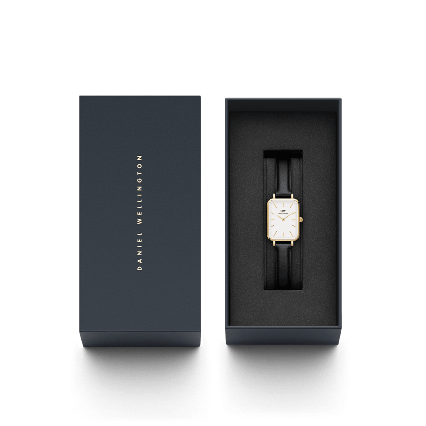 DW Quadro Pressed Sheffield Gold Watch