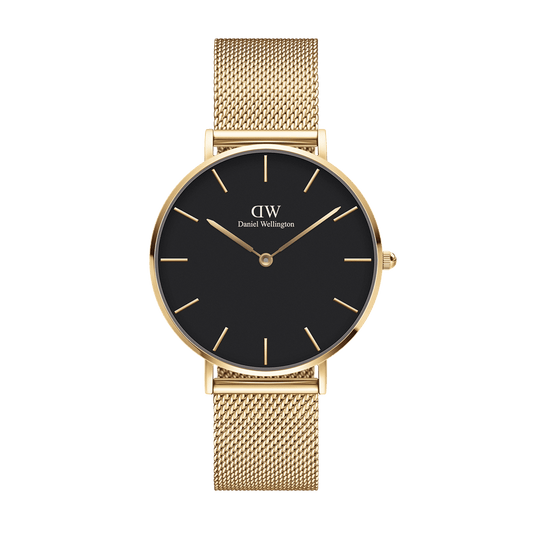 DW Petite Evergold Black Watch