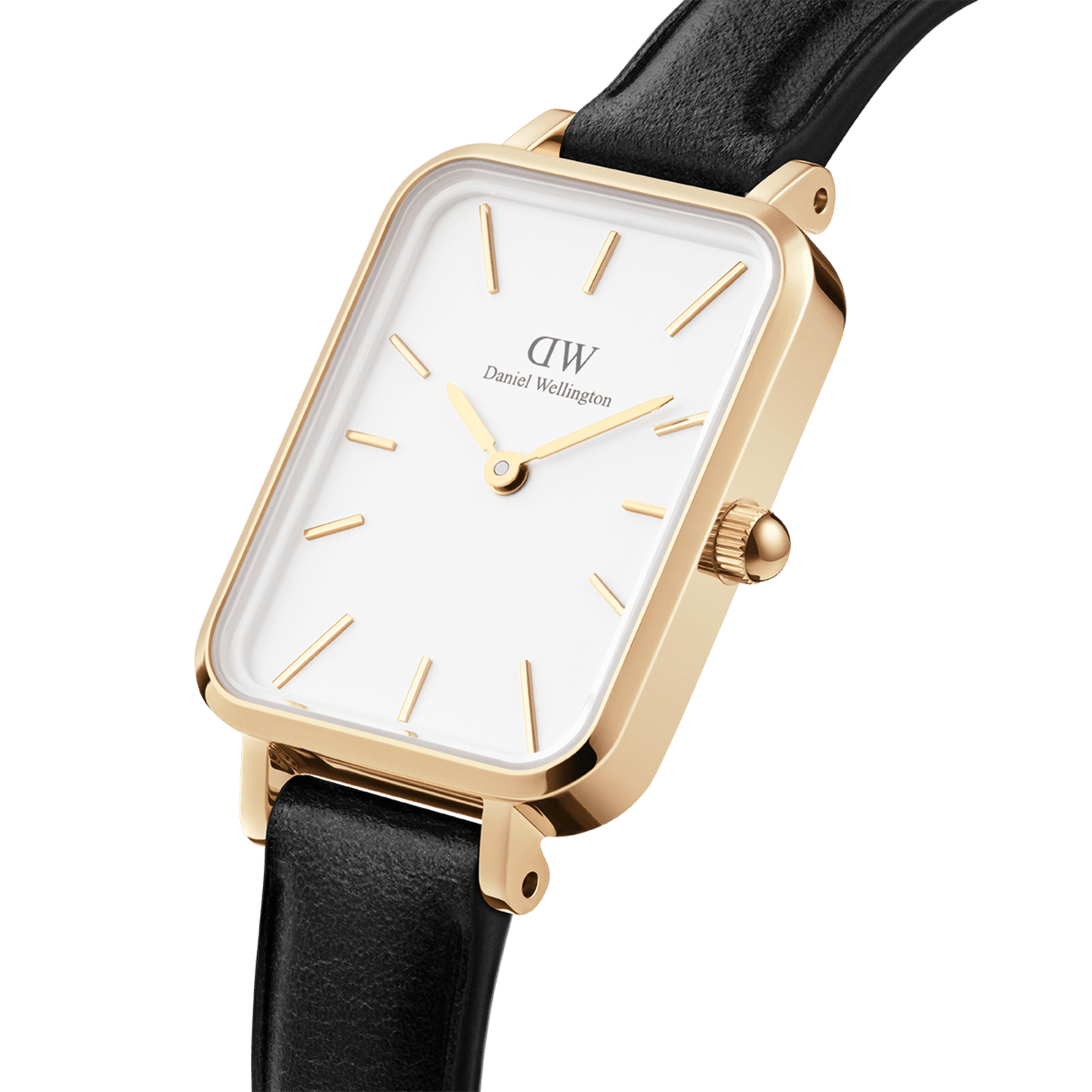 DW Quadro Pressed Sheffield Gold Watch