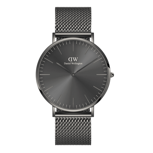 DW Classic Mesh Graphite Watch