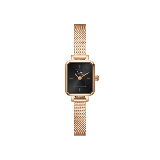 DW Quadro Mini Melrose Onyx Watch