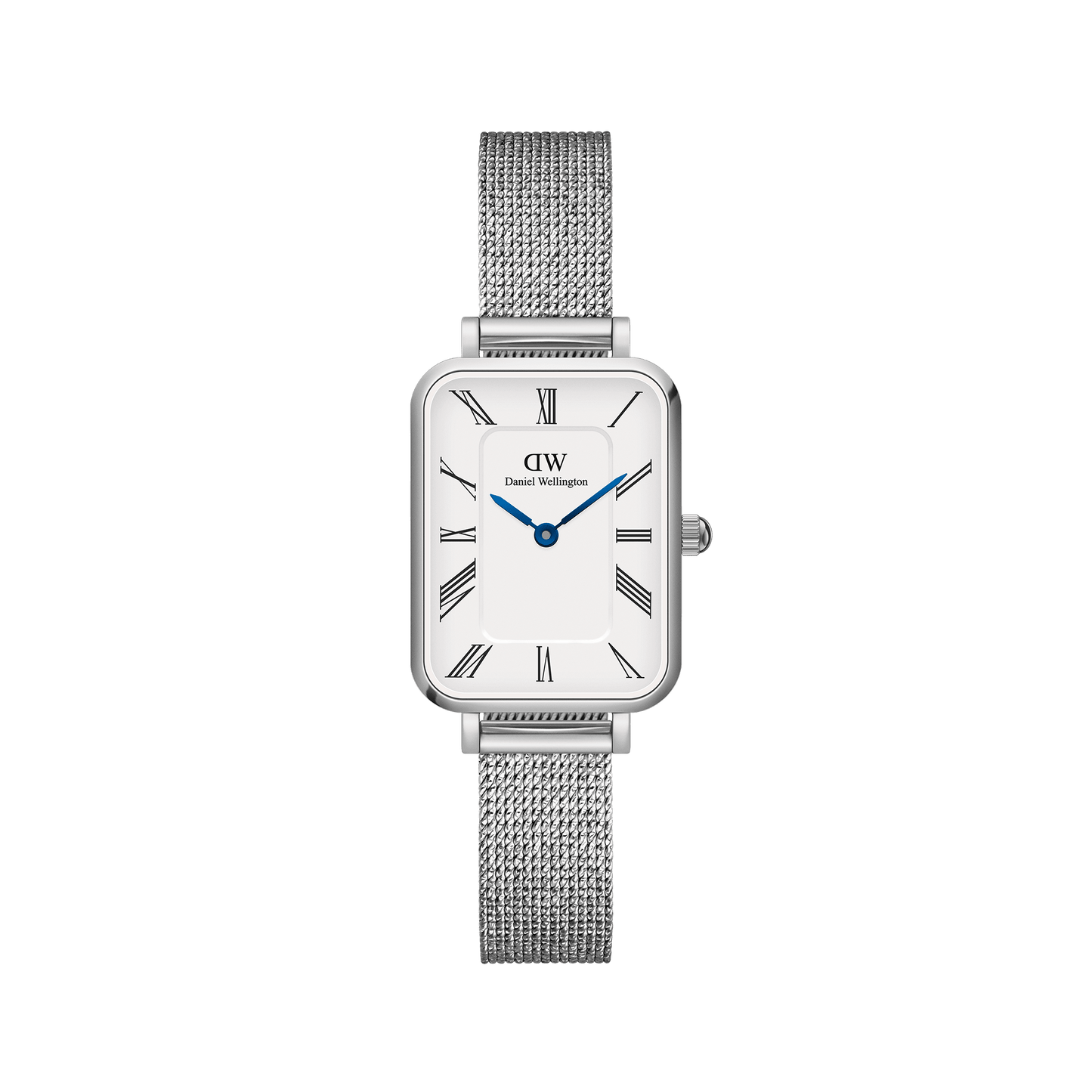 DW Quadro Roman Numerals Sterling Watch