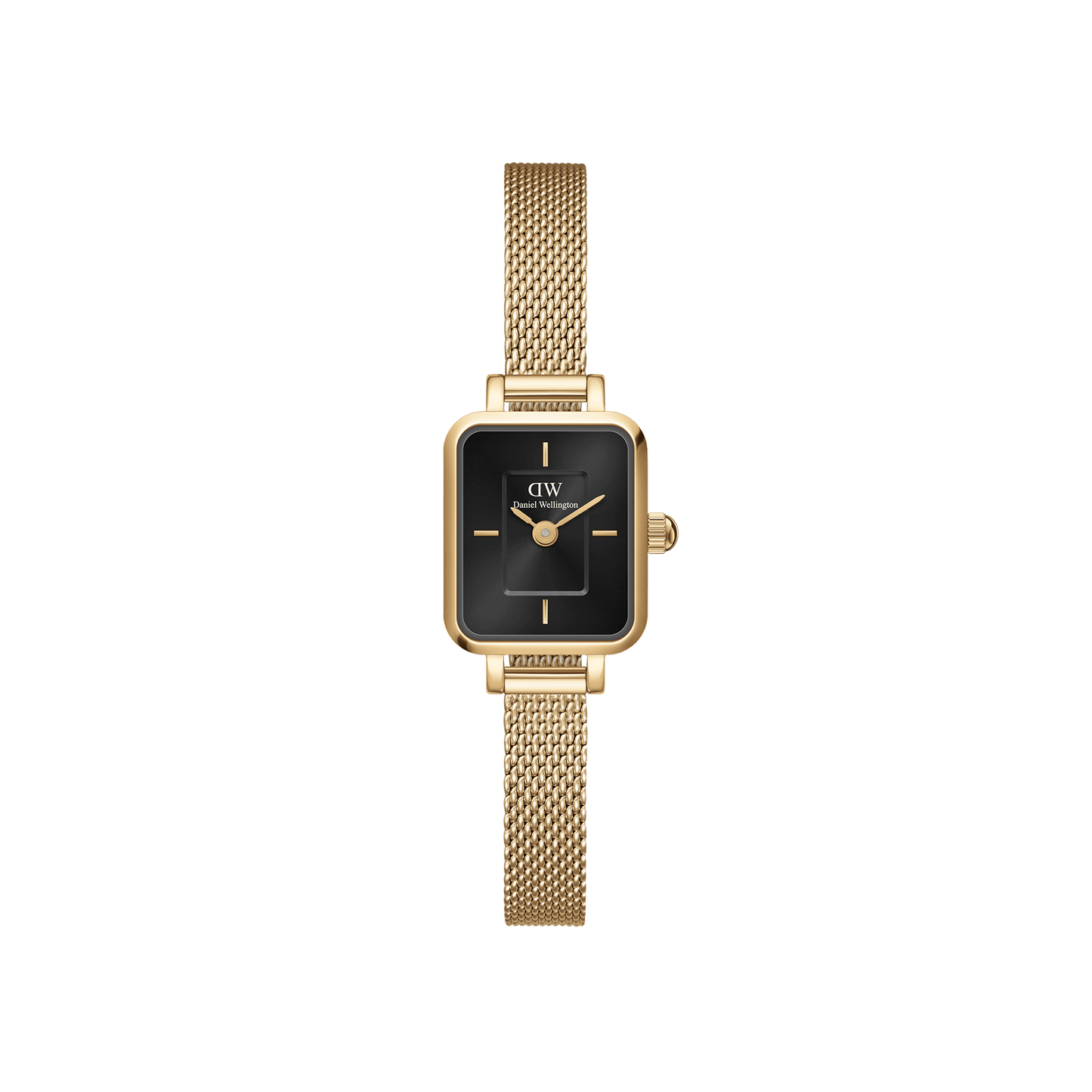 DW Quadro Mini Evergold Onyx Watch